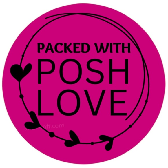 @Thank You Stickers for poshmark 2in round Shipping Supplies NWT - Picture 6 of 13